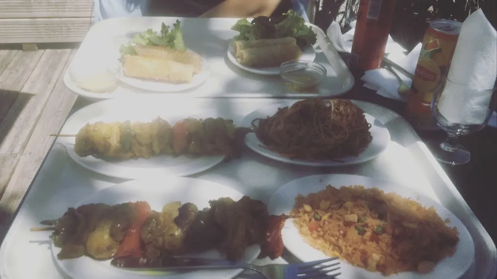 Brochette Poulet Mariné À la Citronnelle